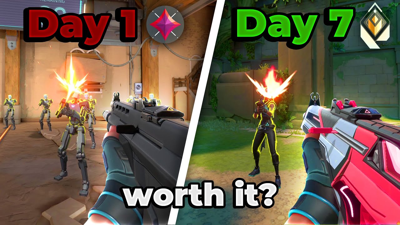 I tried aim training for the first time in valorant, does it work?