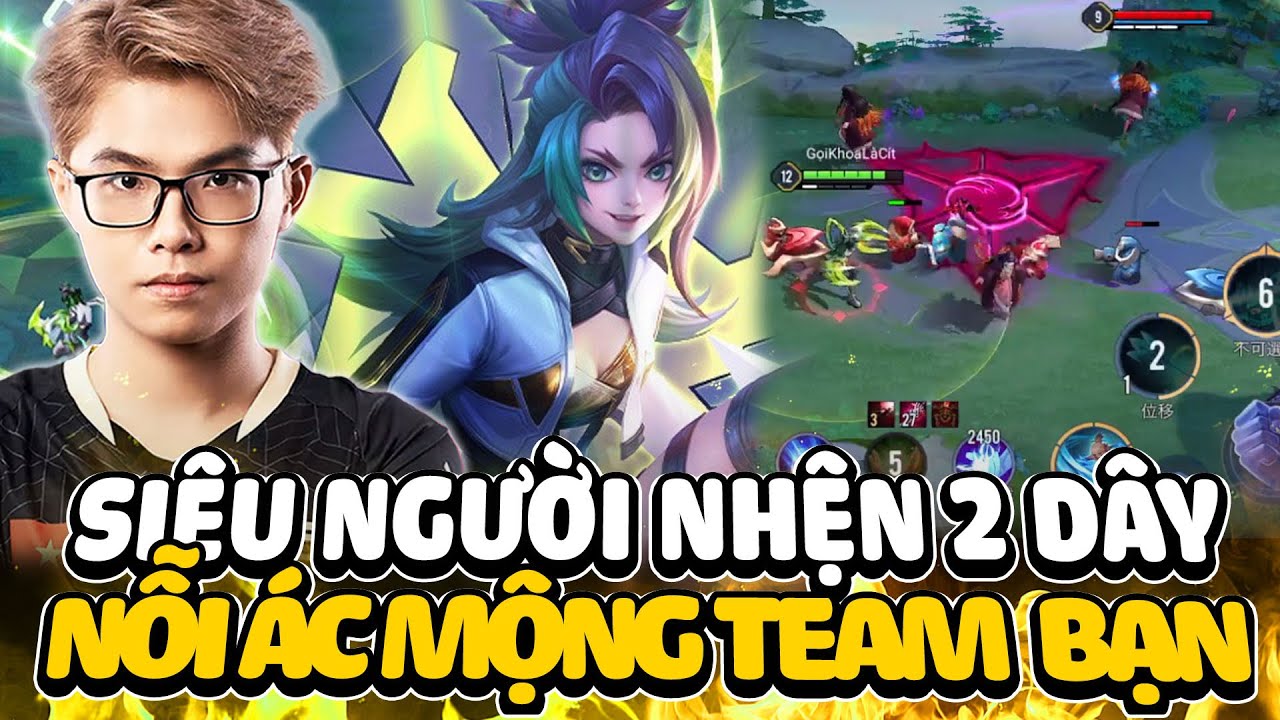 CẦM AOI HÓA NGƯỜI NHỆN ĐU 2 DÂY MANG NỖI KHIẾP SỢ ĐẾN VỚI TEAM BẠN