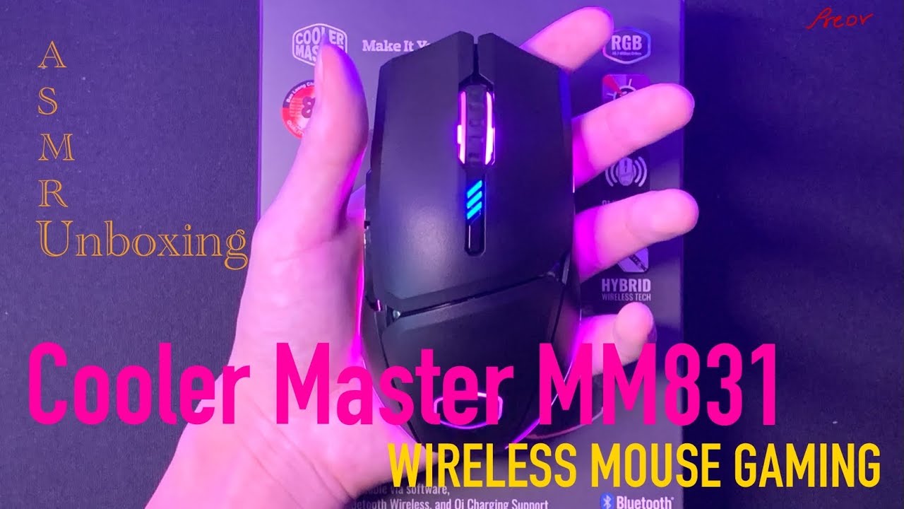ASMR-UNBOXING COOLER MASTER MM831 : preov-unbox