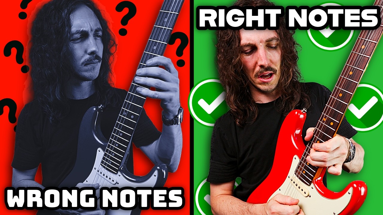 You’re Playing the Right Scale, but the Wrong Notes (& how to fix it)