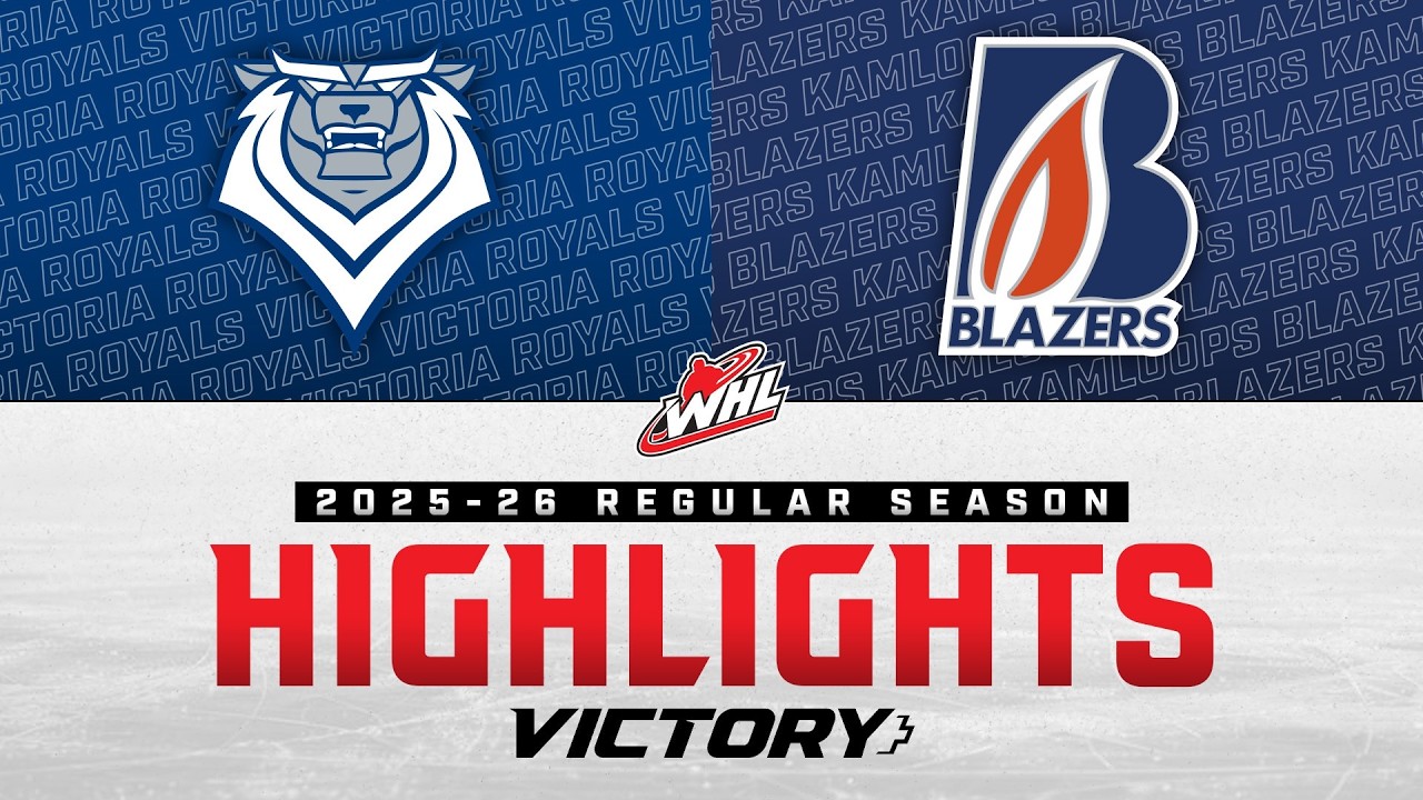 Матч Victoria Royals против Kamloops Blazers 03/06 | Обзор матчей WHL 2025-26
