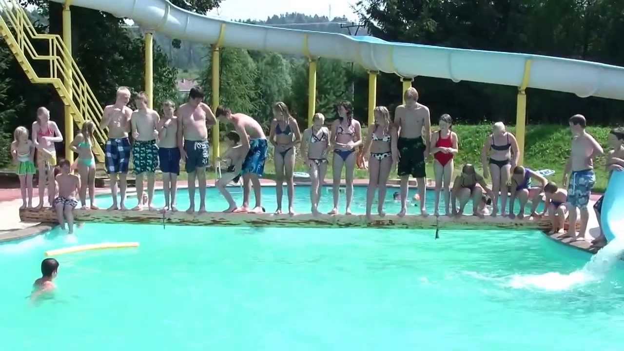 Plezier in zwembad op Camping 2000 Tsjechie-1/1