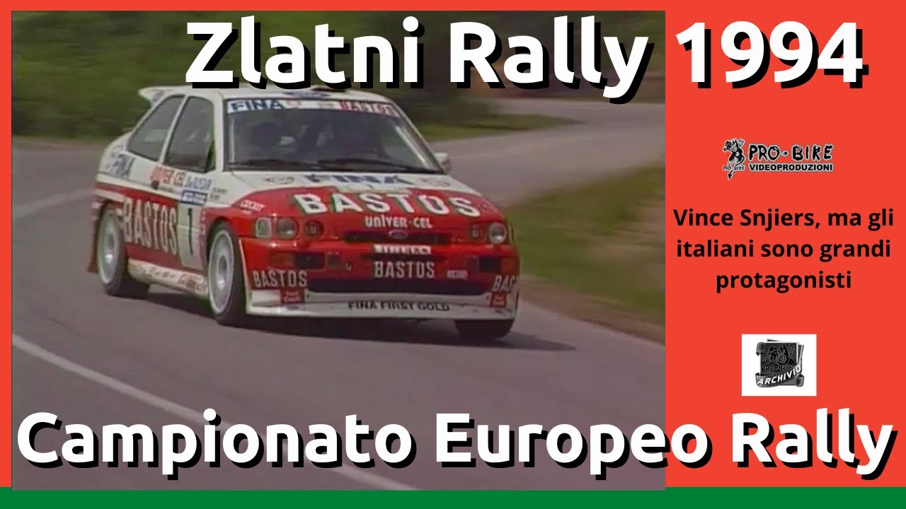 Zlatni Rally 1994 Campionato Europeo