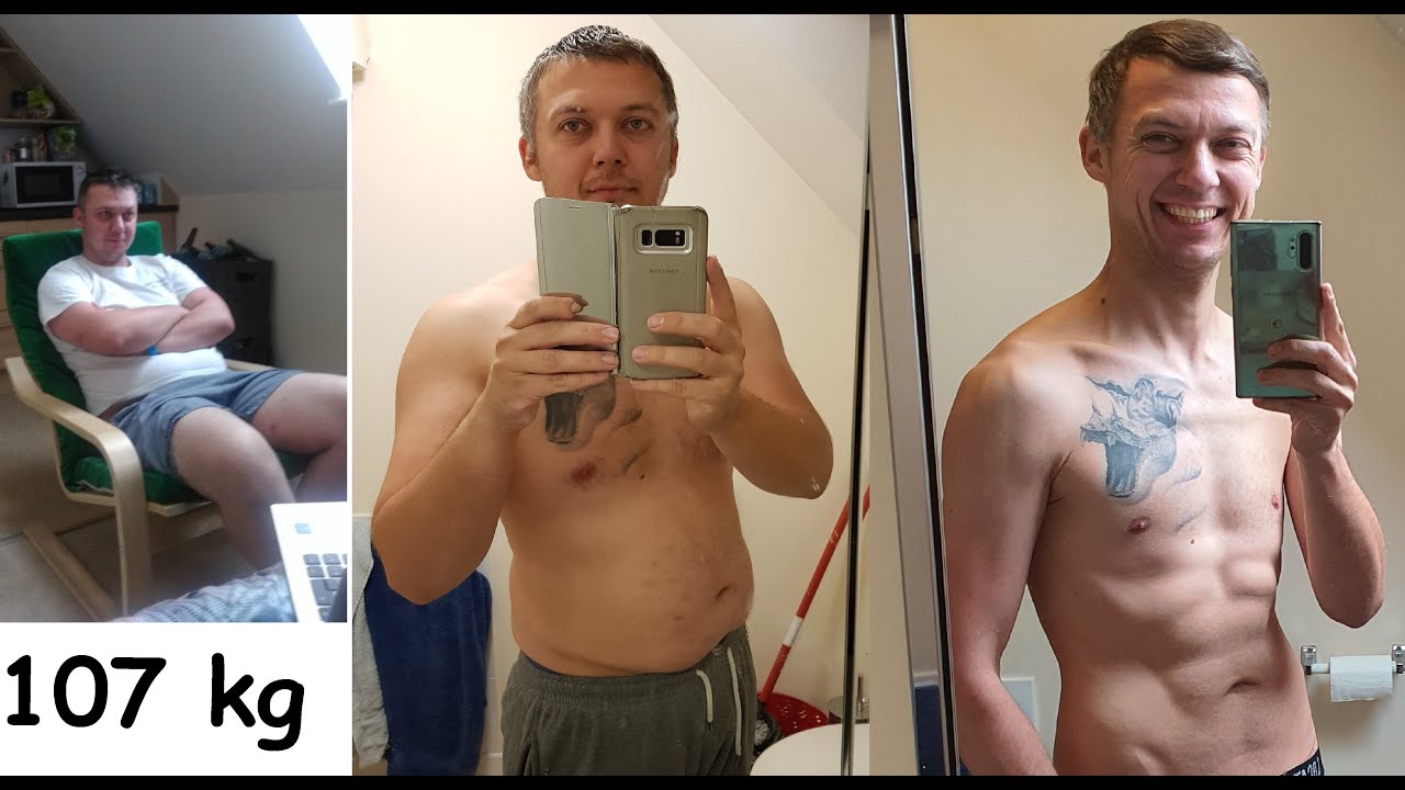 Moja przemiana. Jak schudłem 37kg i zrobiłem kaloryfer. Ze 107 na 70 w 2 lata