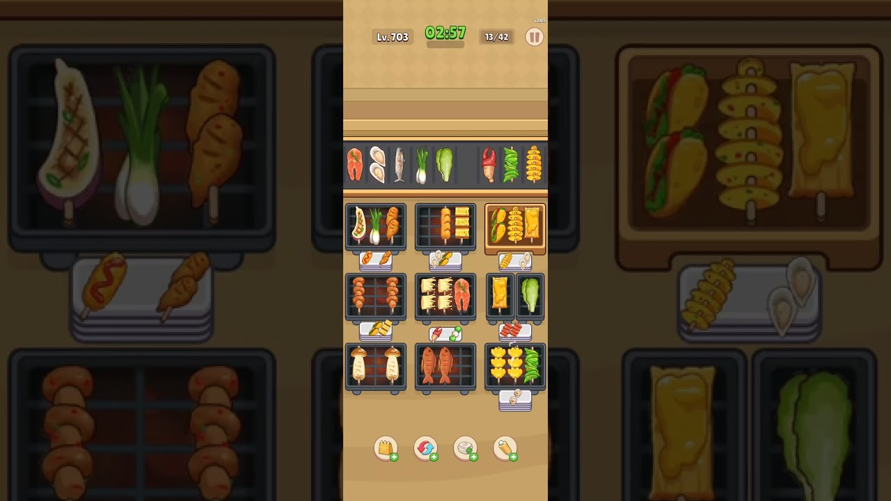 Foodie sizzle  - level 703.Casual Games, Serious Fun. 