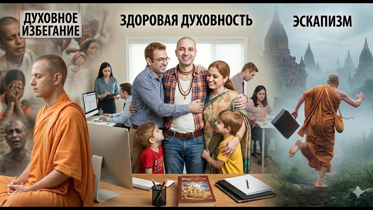 Духовное избегание и духовный эскапизм - в чем разница?