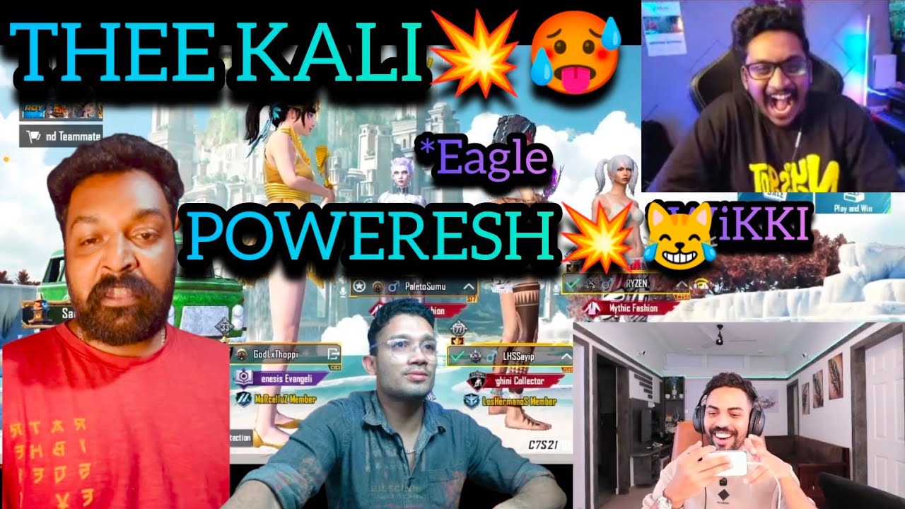Thoppi × Eagle × Sayip × Wikki Thug Ellavarum koode Pubg Kalichappol🥵💥