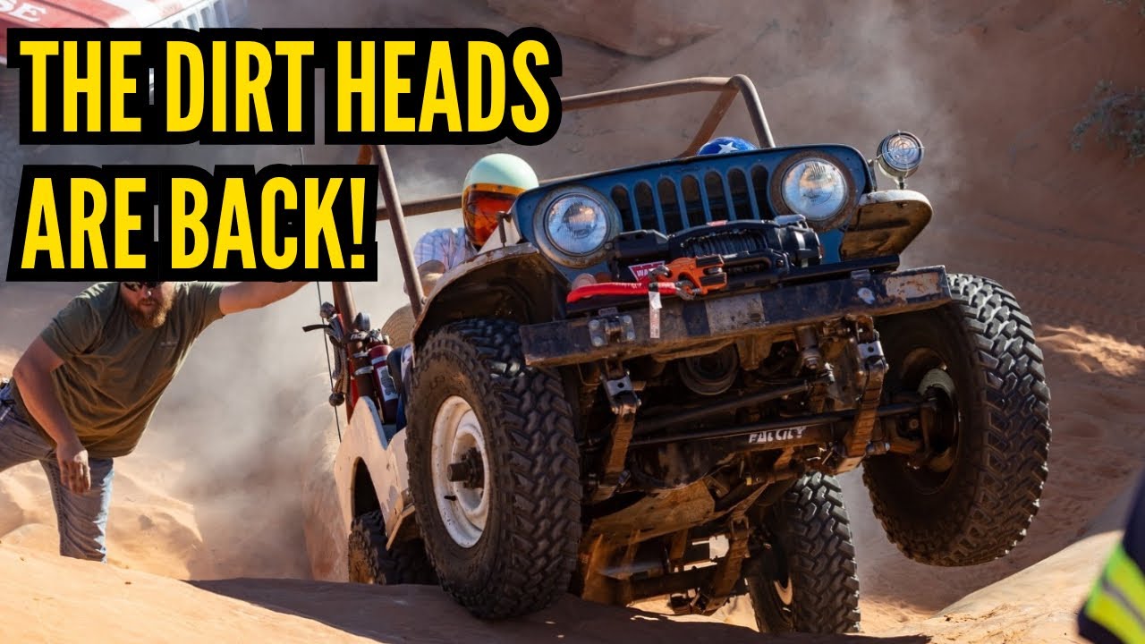 The Dirt Heads bring a proper Jalopy Jeep to Matt's Offroad Games!