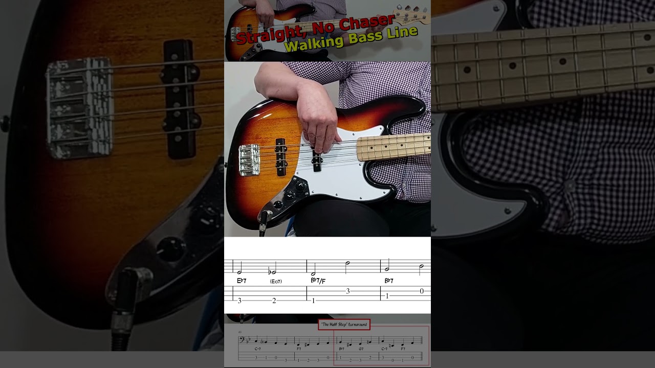 "Straight, No Chaser" (часть 1) 🎹 Walking Bass Line 🎻 