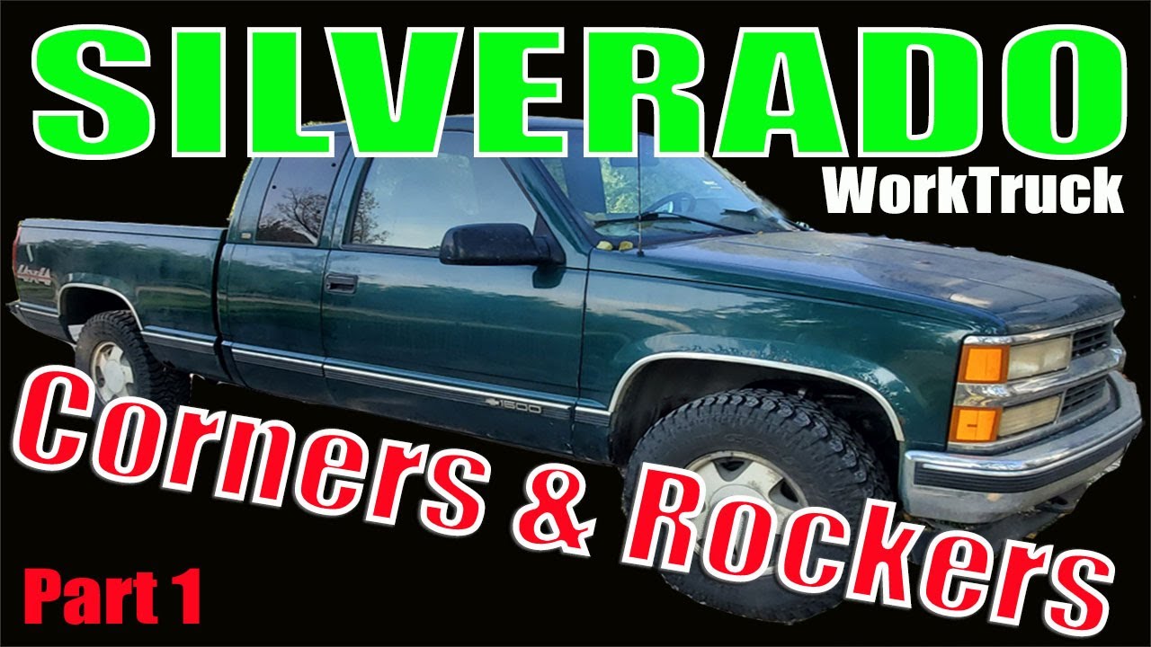 How to Replace cab corners and Rocker Panels on 1988-98 Chevy Silverado OBS with 3rd door Part 1