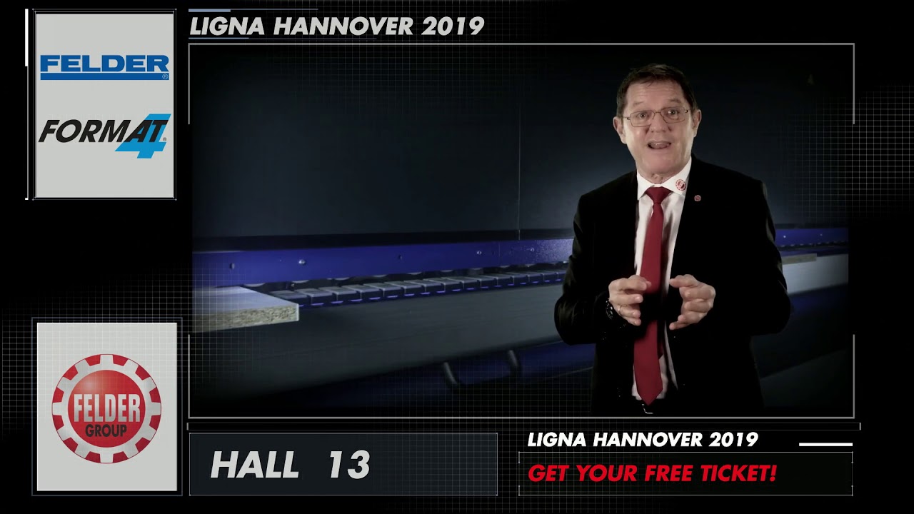 Ligna 2019 | Felder Group