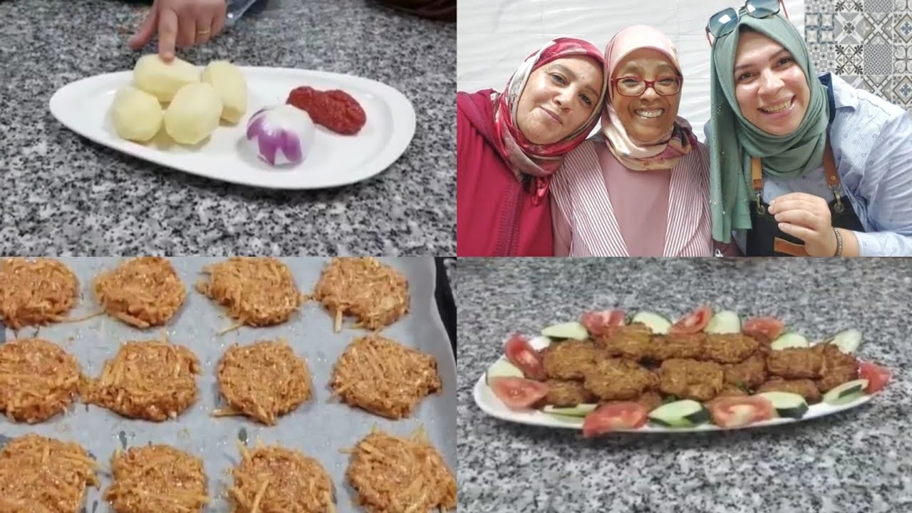 عندك شوية الكفتة👌آجي نوريك أشنو ديري بيها لفطورك🇲🇦🤗