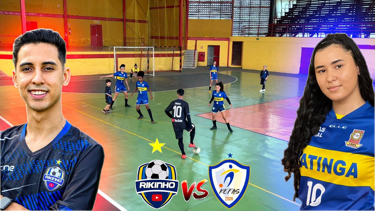 RIKINHO FC: O JOGO CONTRA MENINAS PROFISSIONAIS! KEFAS IPATINGA (EP.13) ‹ Rikinho ›