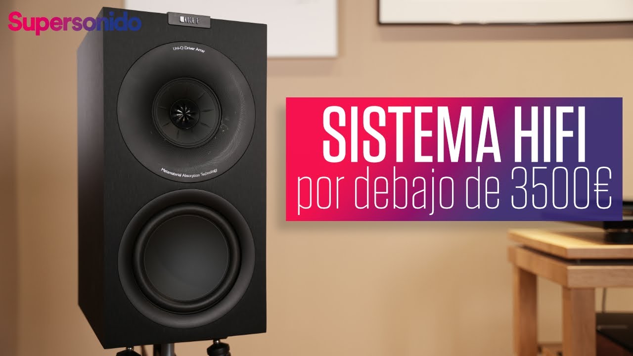 Kef Q Concerto Meta - El mejor primer paso en el mundo HiFi con un sistema por debajo de los 3500€