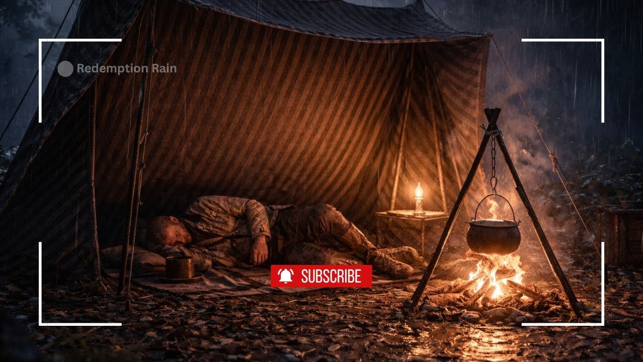 Watching the Storm Coming from the Tent Near Arthur's Wagon | RDR2 ASMR