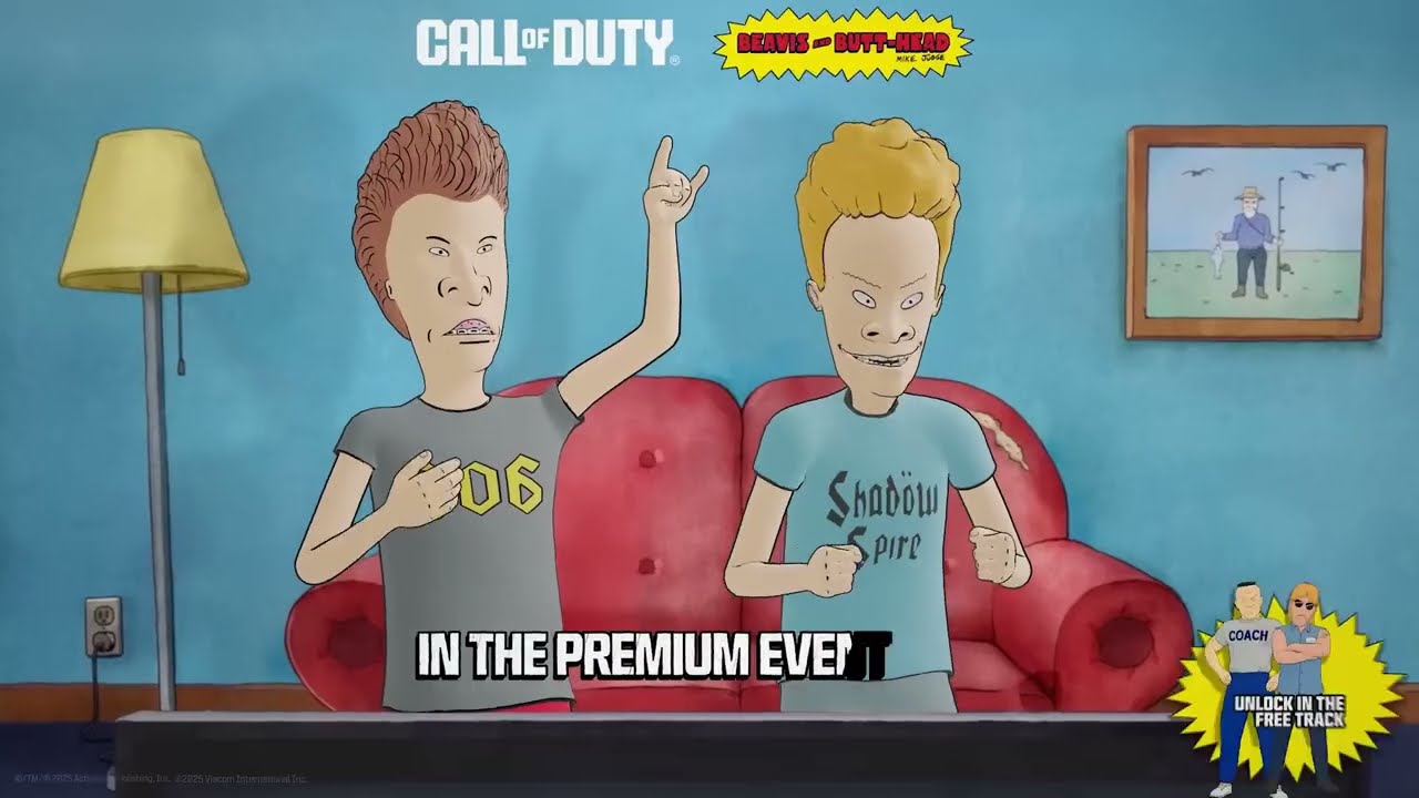 Call of Duty Black Ops 6 & Warzone   Beavis & Butt head Trailer   PS5 & PS4 Games