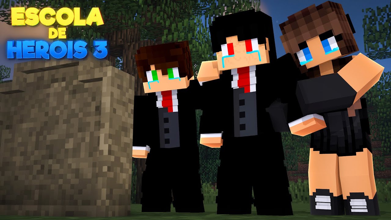 Minecraft: ADEUS AMIGO... - ESCOLA DE HEROIS 3 Ep.26 ‹‹ P3DRU ››