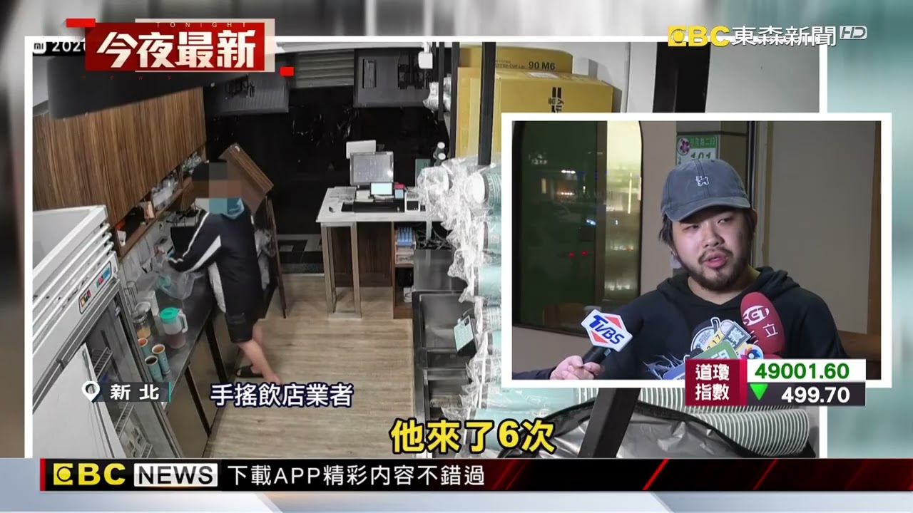 傻眼！男半夜闖店「手搖飲」外帶30杯 業者提告@newsebc