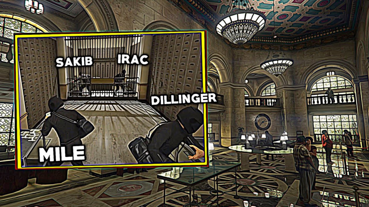 EPSKA PLJAČKA BANKE - Dillinger, Sakib, Mile, Irac [INVICTA ROLEPLAY]