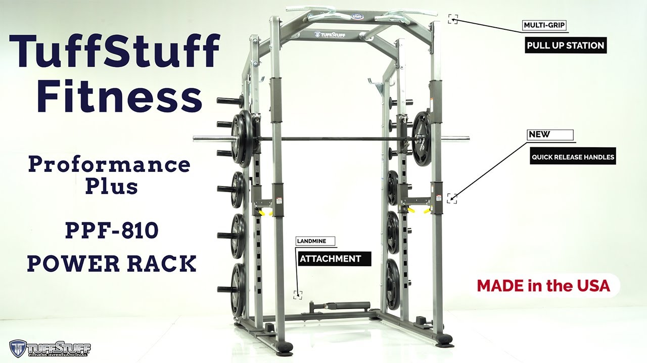 Proformance Plus- Plate Loaded- PPF-810- Power Rack