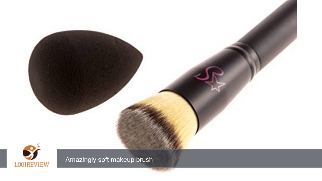 Stashia Kabuki Brush Set Pro Series Round Flat Top Cruelty Free with Blending Sponge | Review/Test