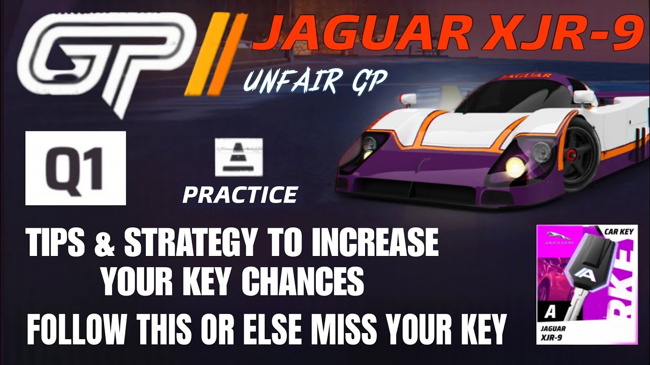 Asphalt Legends Unite JAGUAR XJR-9 Grand Prix GP Touch Drive Practice Tips Guide STRATEGY Mistakes