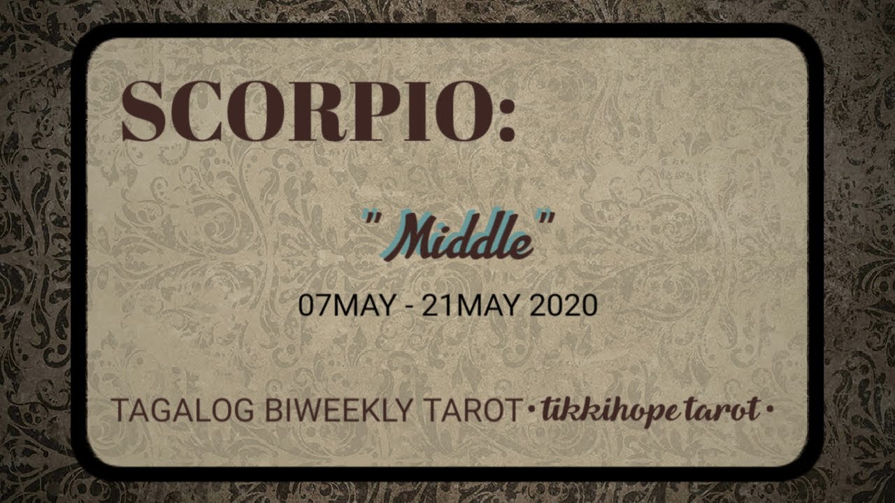 Scorpio Biweekly: 