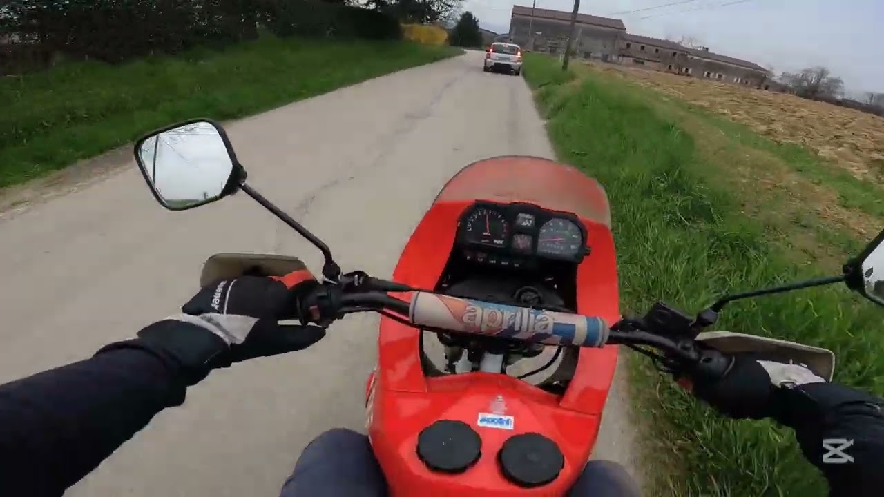 APRILIA TUAREG WIND 50 1989 | TEST DRIVE FULL ARROW EXHAUST PURE SOUND
