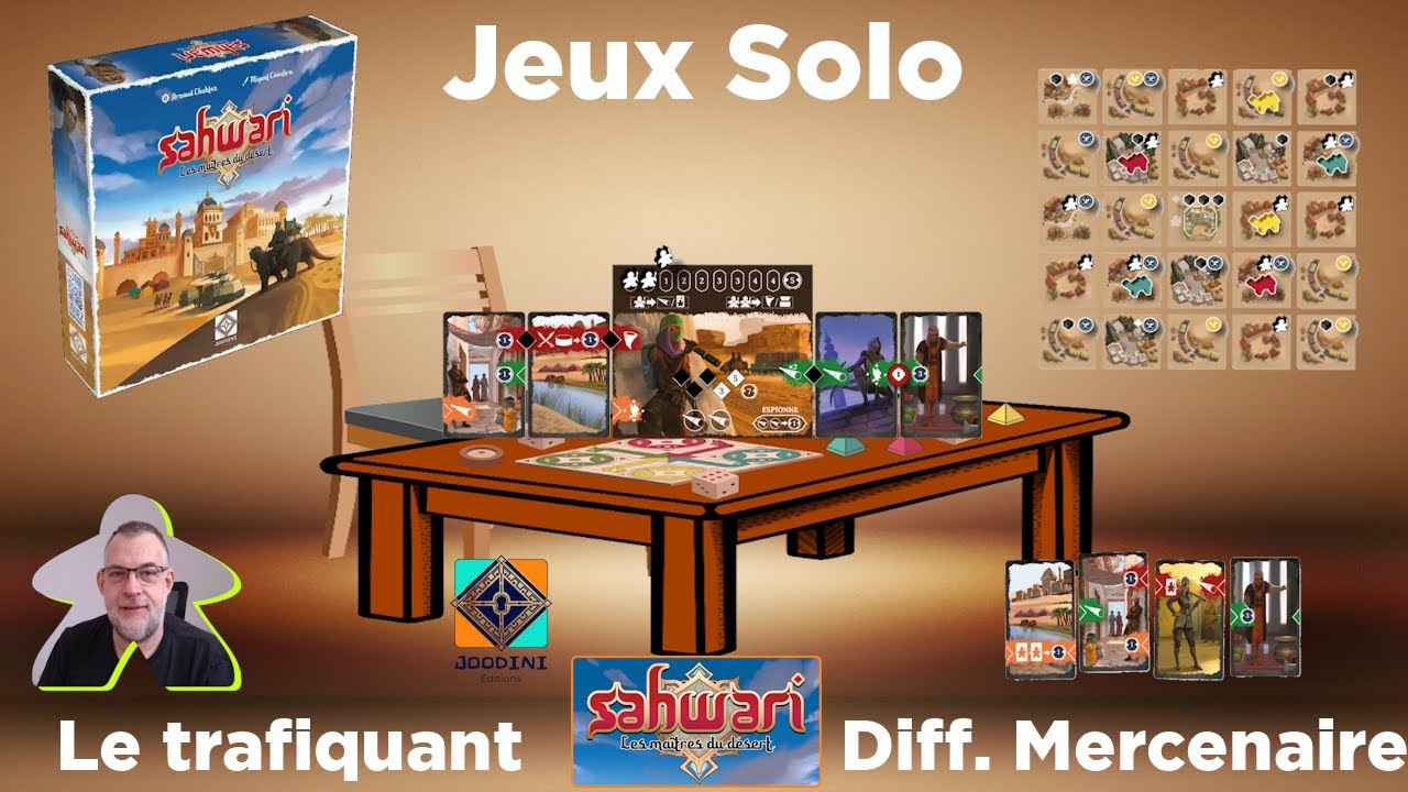 Sahwari - Partie 3 - trafiquant | Joodini editions | jeu de société