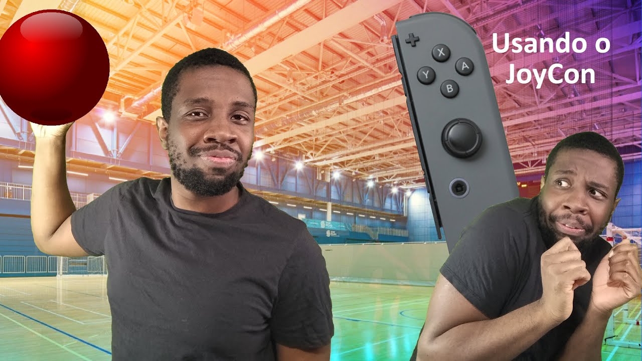 Fiz um jogo de Queimada no estilo do Wii Sports