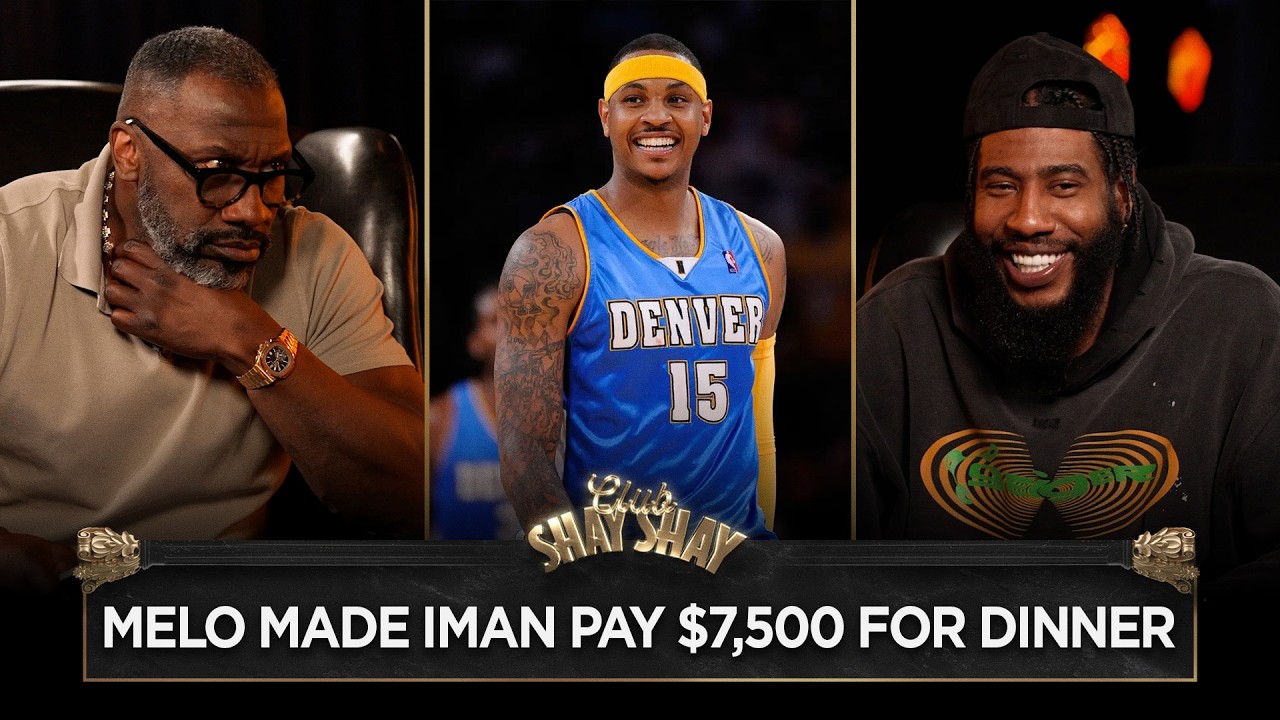 Carmelo Anthony Made Iman Shumpert Pay $7,500 For Dinner Then Gave Him $10,000 In Cash The Next Day