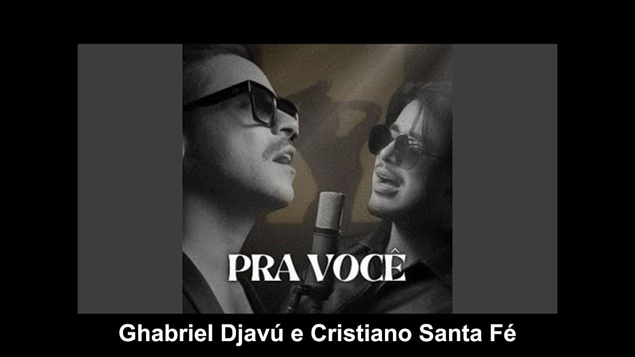 Playback - Pra voc&ecirc; - Ghabriel Djav&uacute;  e Cristiano Santa F&eacute;