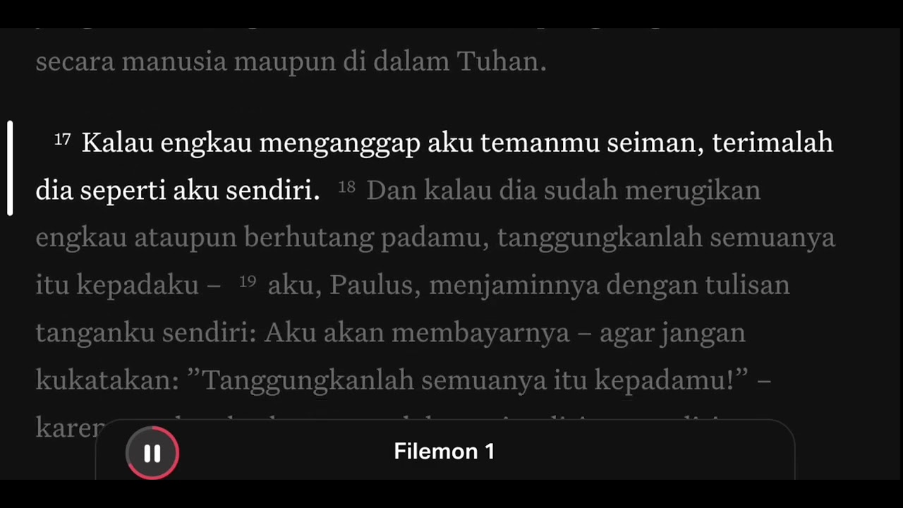 Pembacaan Alkitab Harian [Hari ke 378] @GBIOikosBogor 