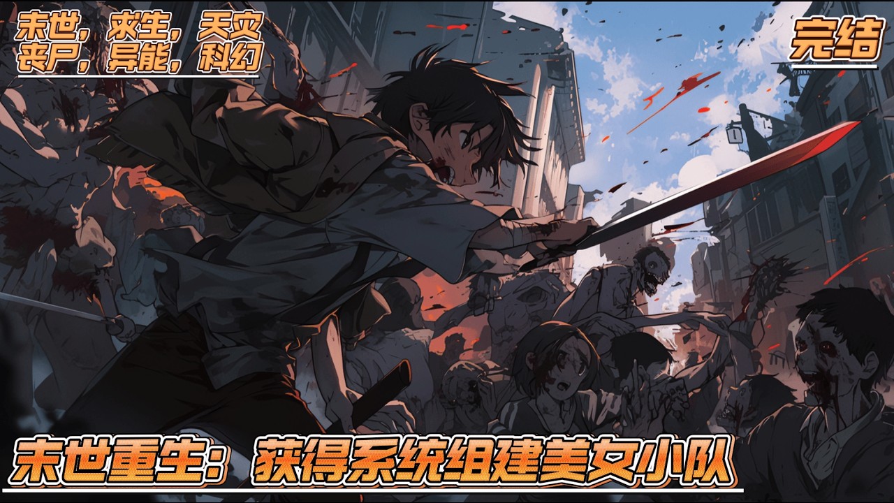 【完结】《末世重生：获得系统组建美女小队》红雨突降！丧尸席卷全球！江阳重生归来，激活后宫返还系统！美女越多物资翻倍，战力狂飙！手撕拜金未婚妻，收服绝色美女，组建黑丝高跟鞋战队！
