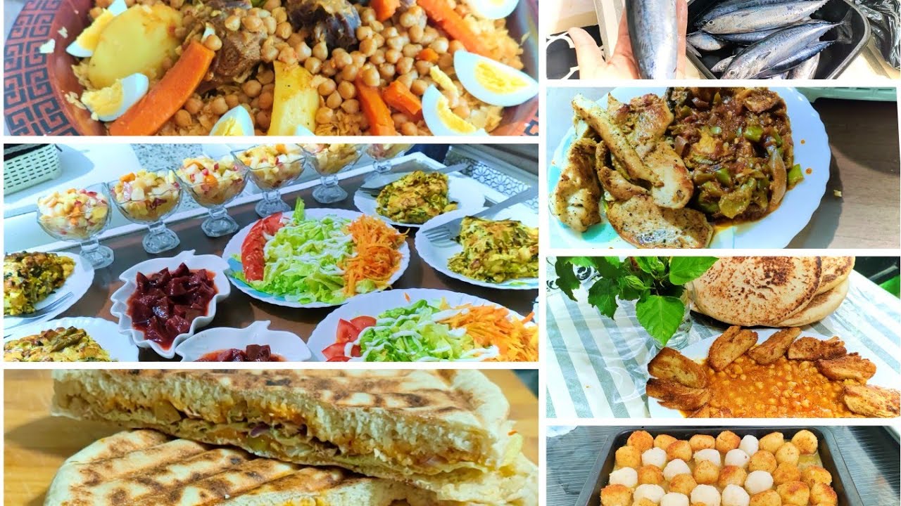 جدول الأكل مصور لأسبوع كامل غداء عشاء اقتصادي متنوع ومغذي قولي وداعا الحيرة والتفكير جربي واحكمي
