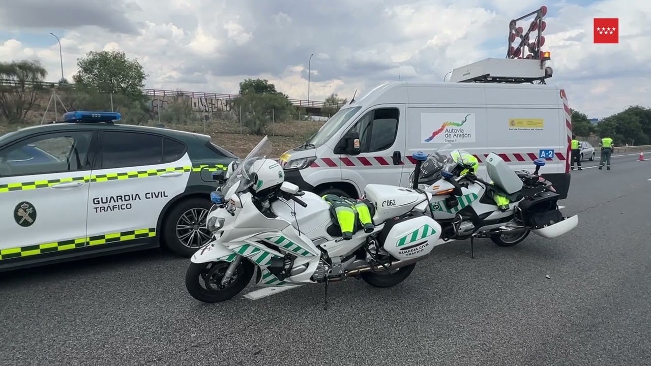Atropello en la A2 km. 27 sentido entrada con una persona fallecida