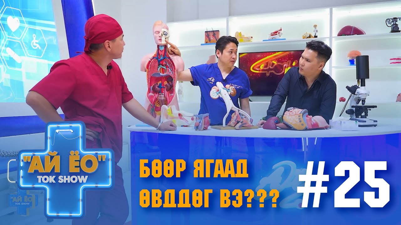 БӨӨР ЯГААД ӨВДДӨГ ВЭ???Ай ёо ток шоу