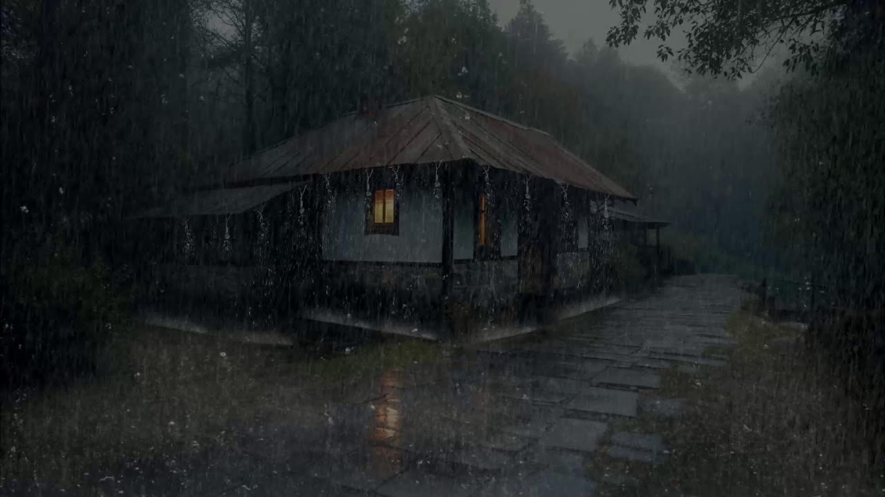 Fall Asleep Instantly 🌙 Relaxing Rain Sounds to Quiet Thoughts and Find Deep Calm 🌧️