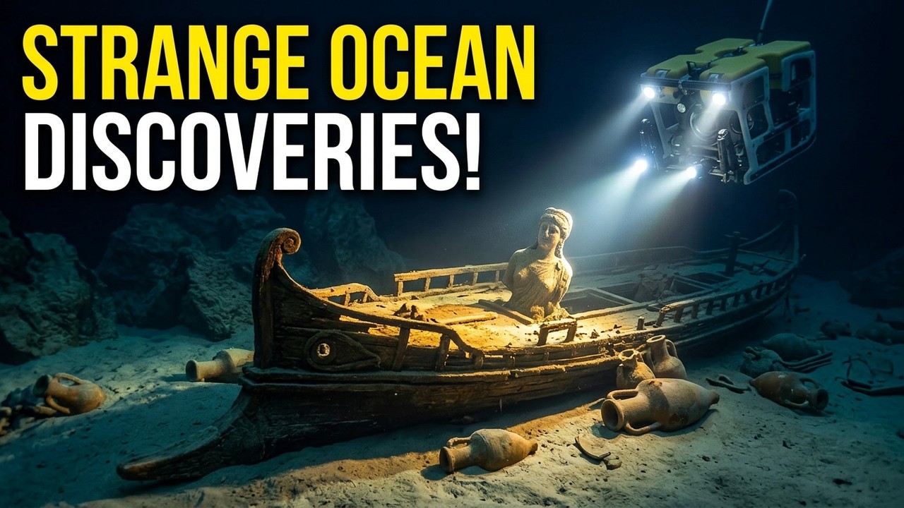 9 загадочных находок на морском дне!