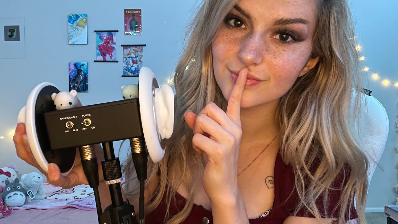 [ASMR] Tingly Ear to Ear Mouth Sounds, Gum Chewing, Sk Tk & Cupped Whispers