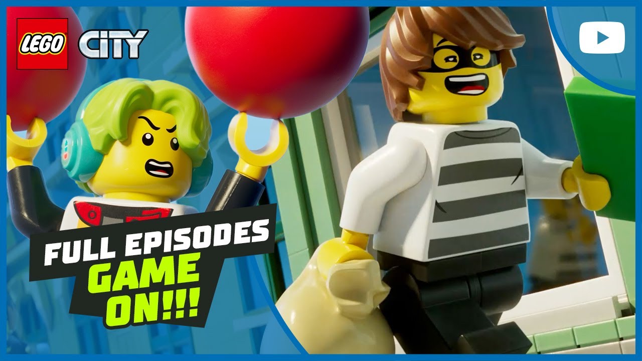 GAME ON! | Police Chases 🚓 and Dodgeball 🏐 | Full Episodes | LEGO City: No Limits