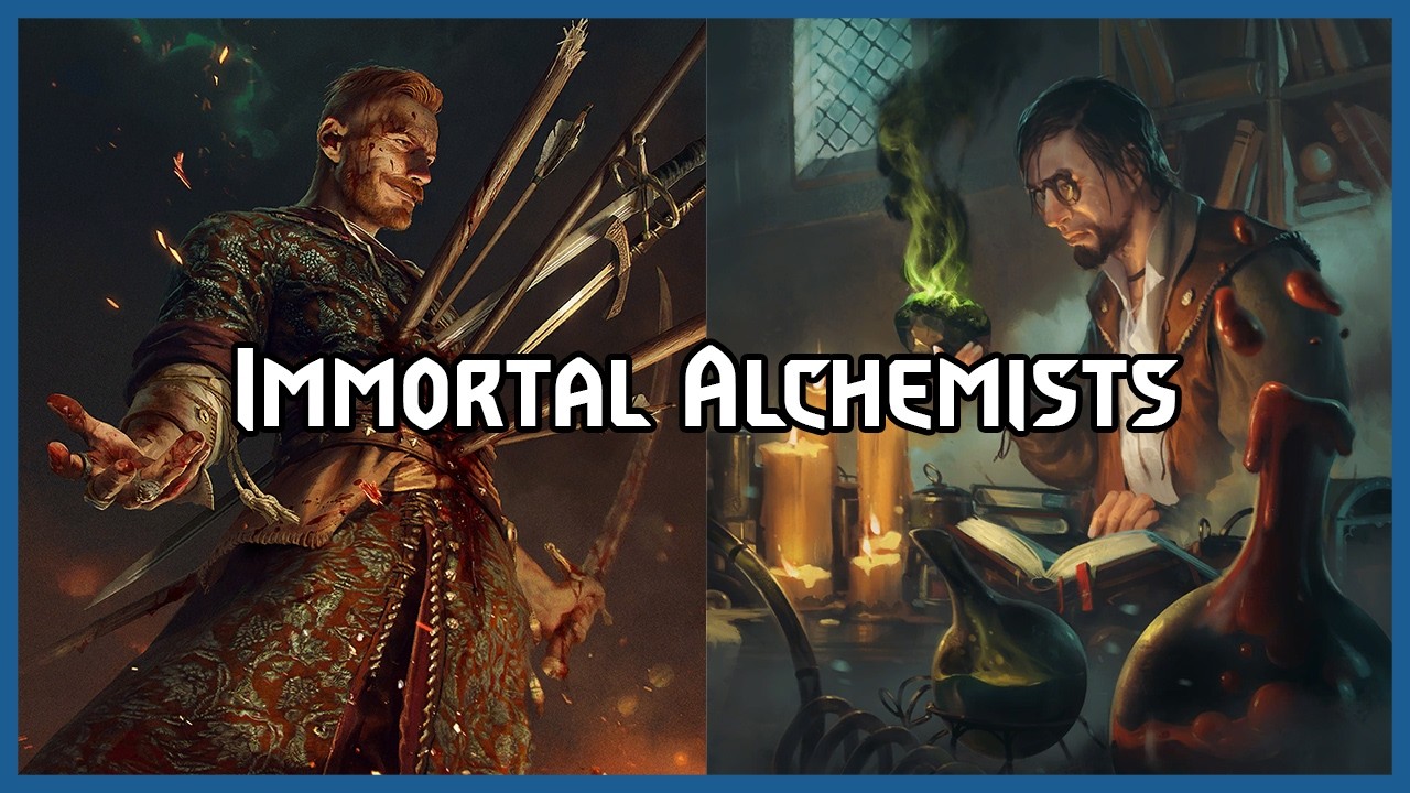 GWENT | IMMORTAL CONSTRUCTS W/ 14 POINT ALCHEMISTS!