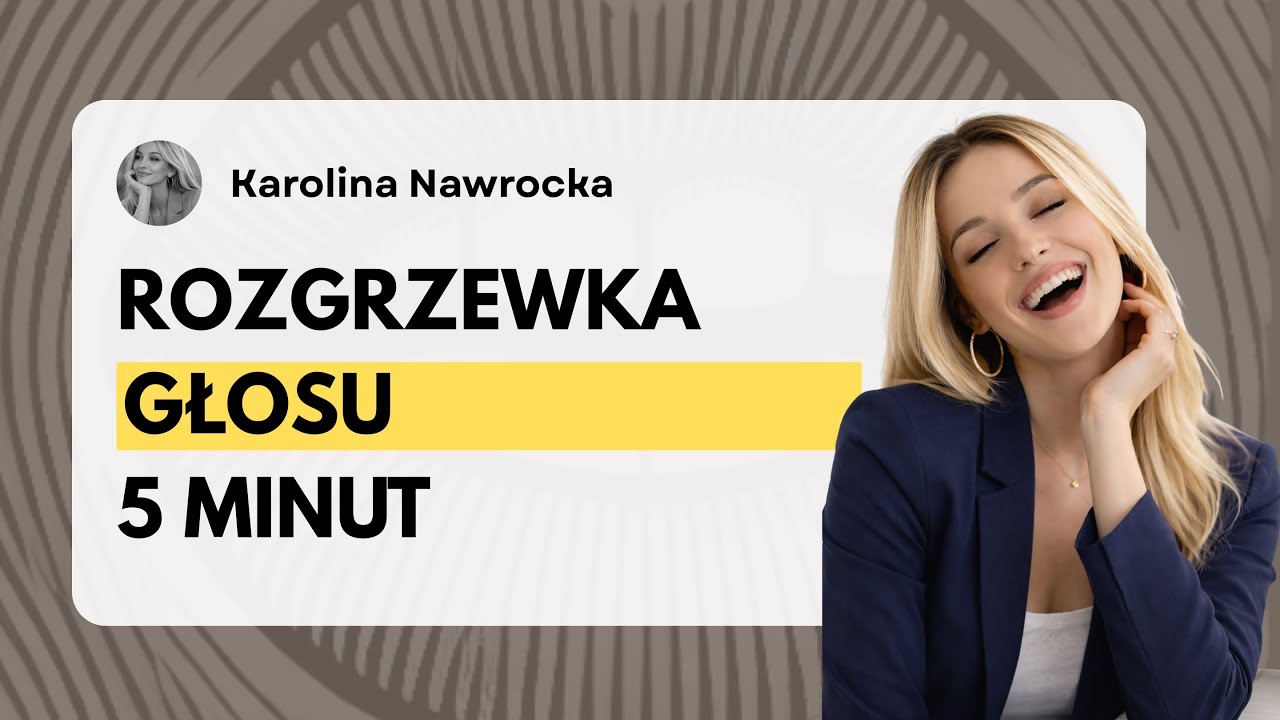 Rozgrzej swój głos w 5 minut!