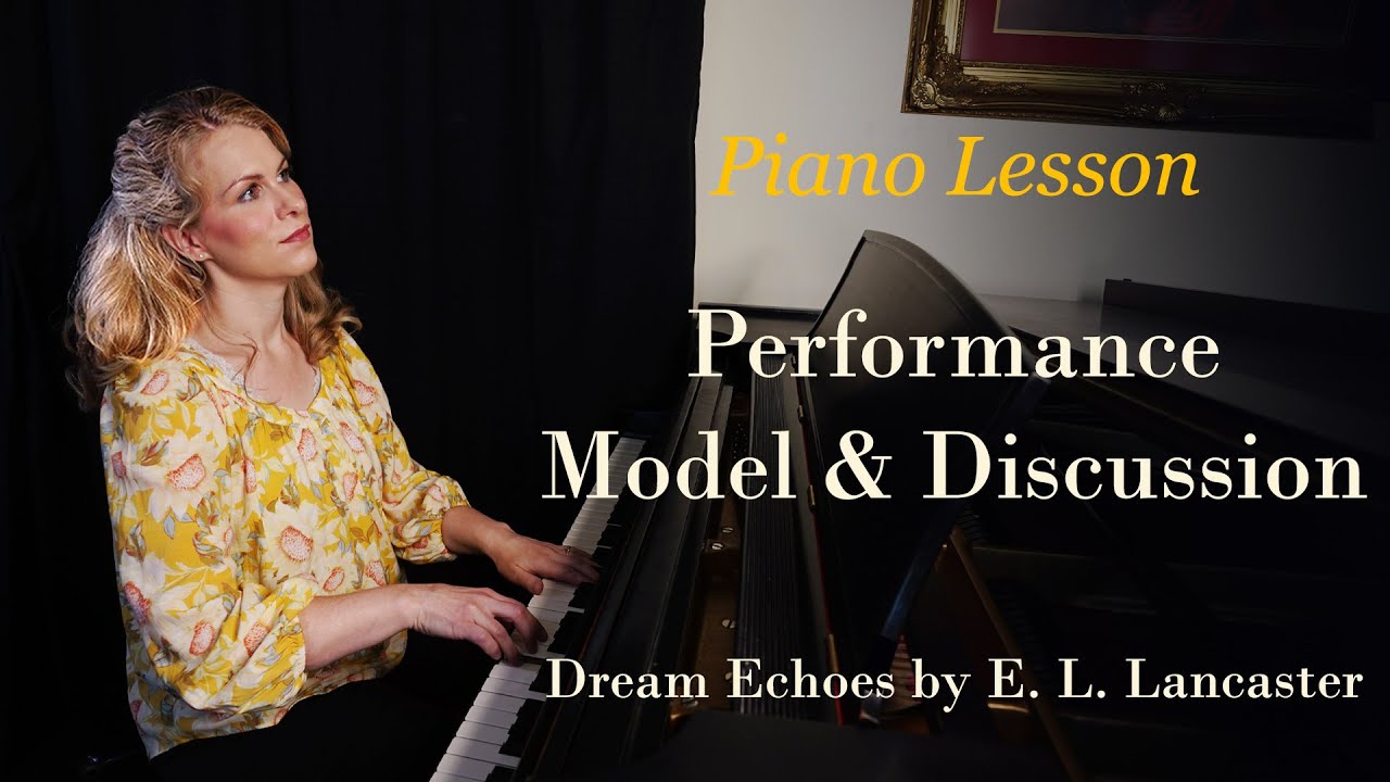 How to Play Dream Echoes on Piano by E. L. Lancaster (Alfred&rsquo;s Group Piano for Adults, Book 1, p116)
