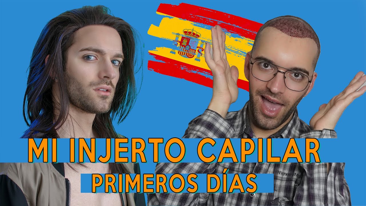 Injerto capilar en España  -  Día 1 al 30, Fases