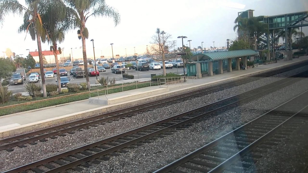 Metrolink #706 train ride from LA Union Station to Fullerton Transportation Center