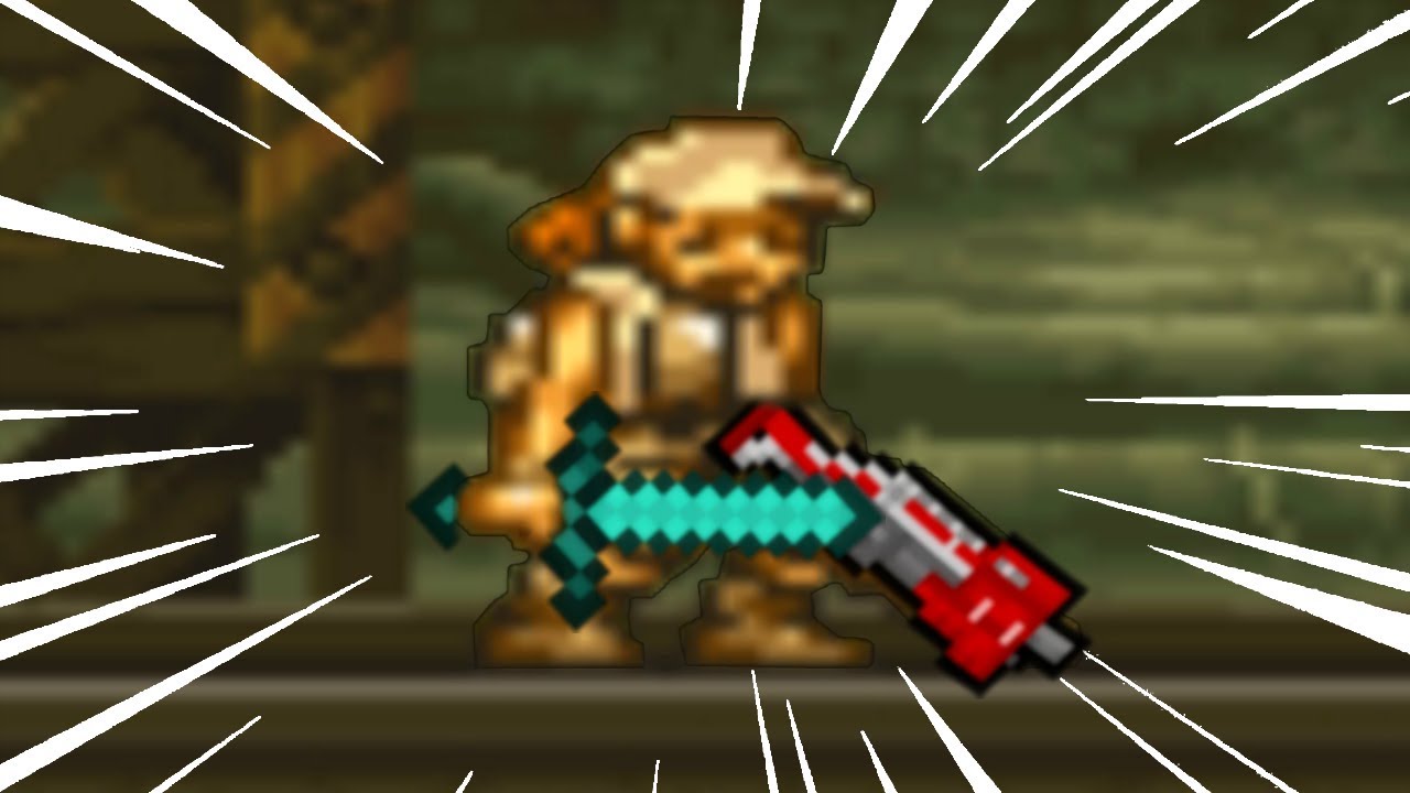 asi es jugar METAL SLUG 2 pero con MEMES