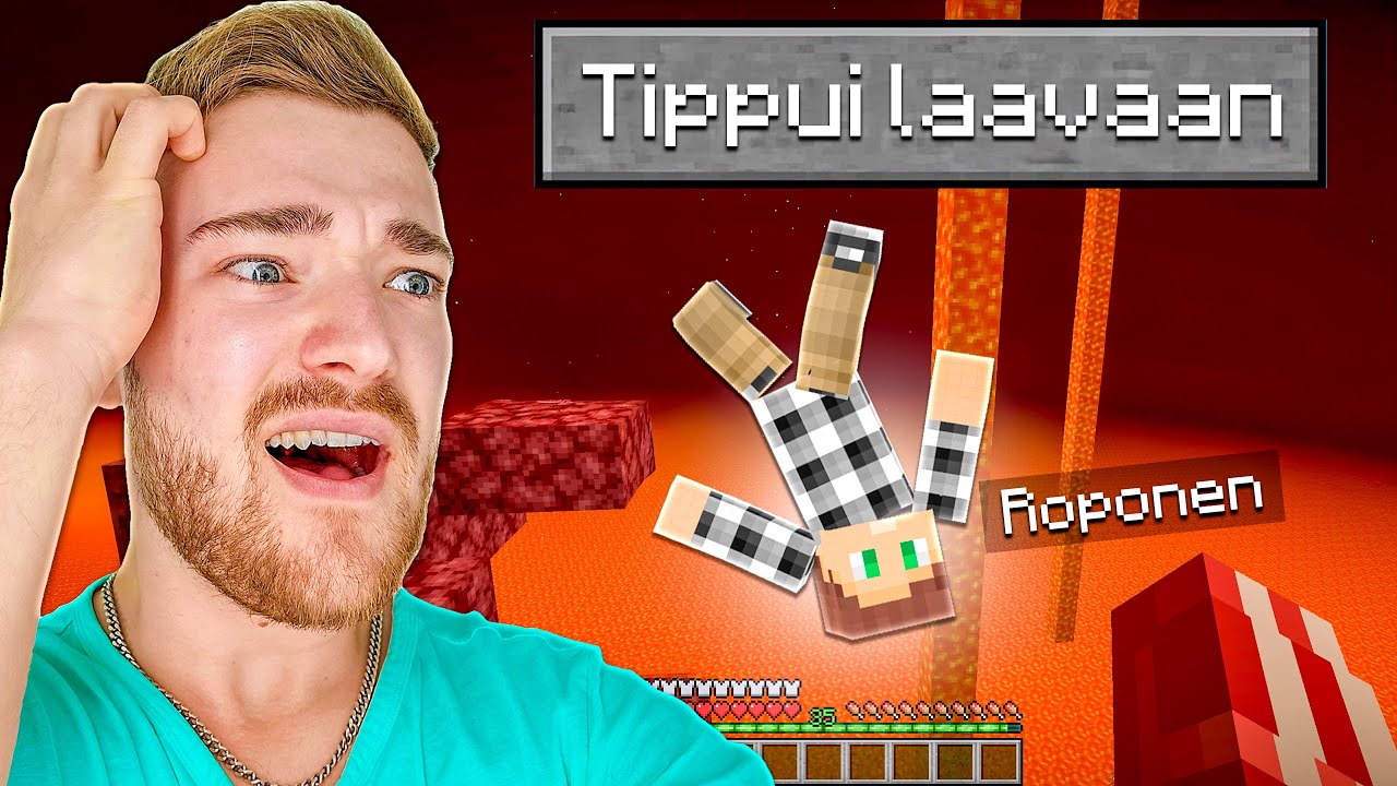 Roponen ja sen ''hyvä tuuri'' jatkuu Minecraftissa...
