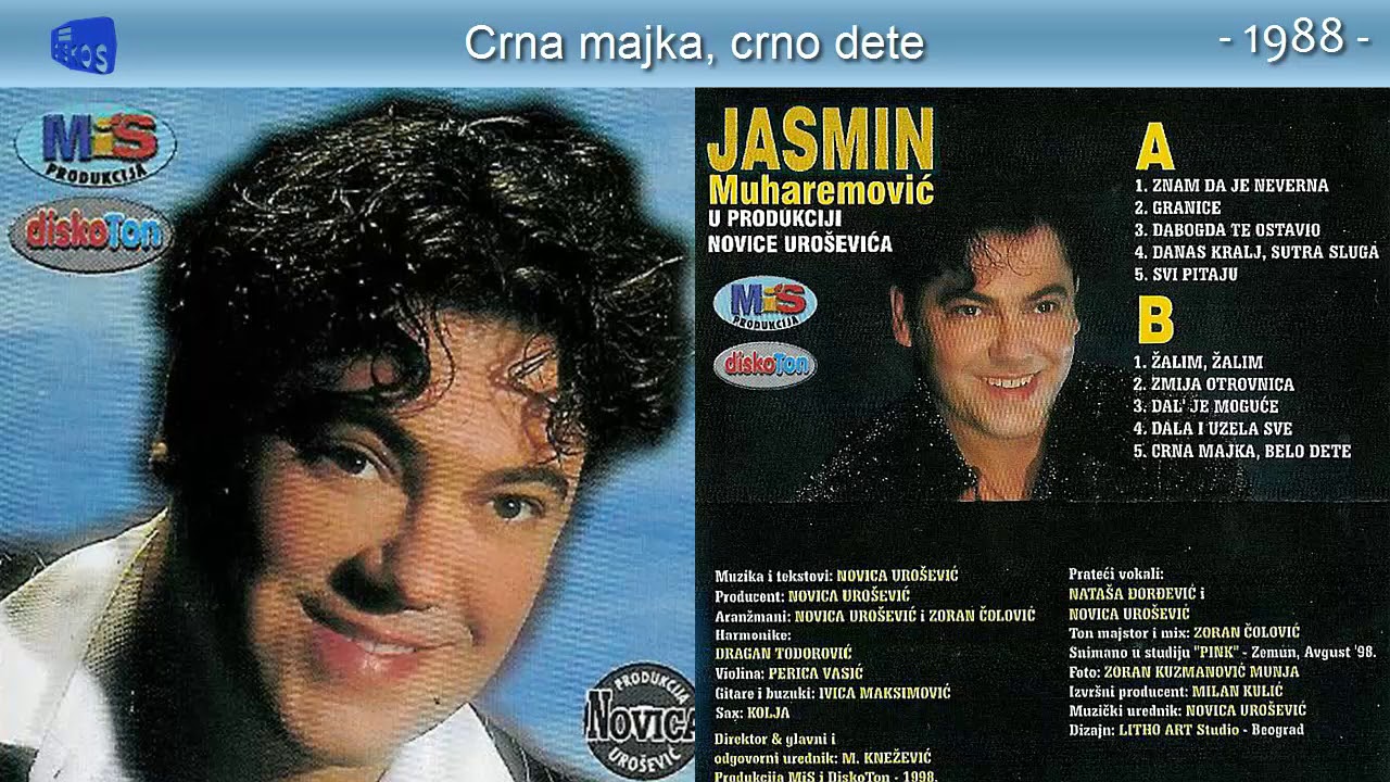 Jasmin Muharemovic - Crna majka, crno dete - (Audio 1998)