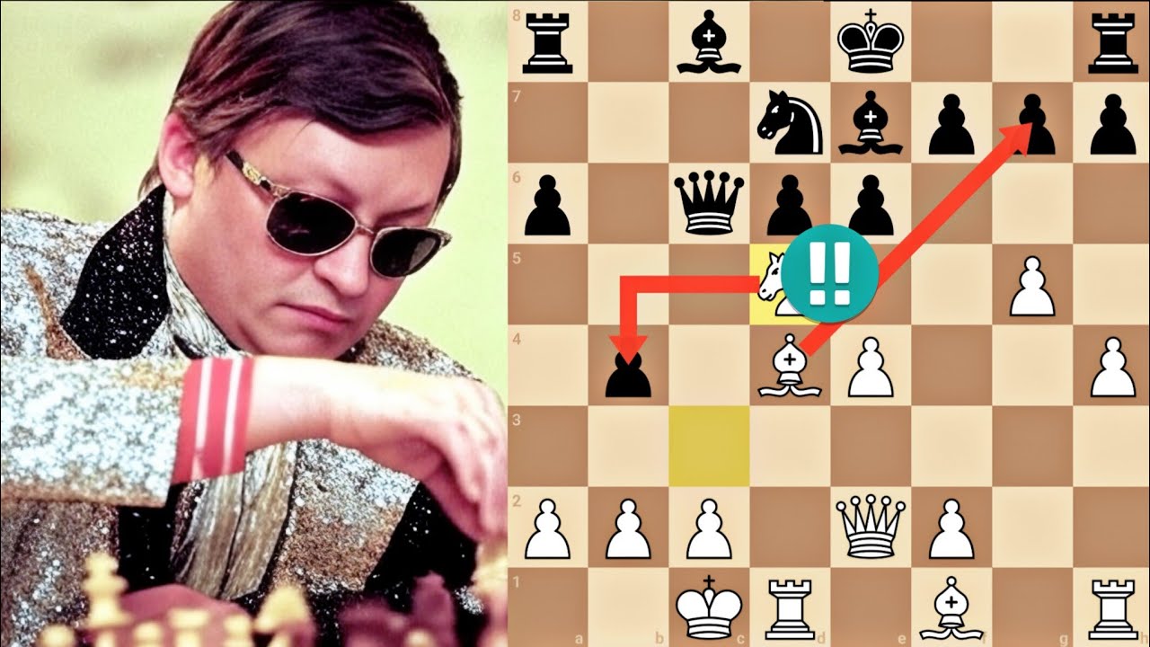 Когда Анатолий Карпов играл как Михаил Таль: БЕЗУМНАЯ жертва Кd5!
